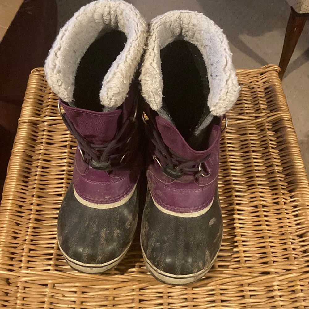SOREL waterproof kids boots